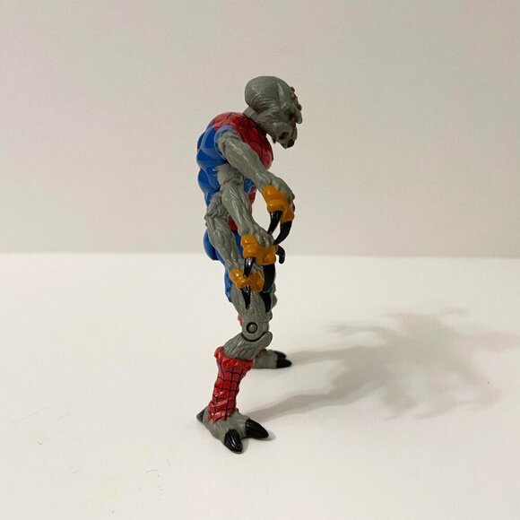 Vintage 1995 Manspider Spiderman Action Figure Marvel Toy Incomplete - Picture 14 of 16